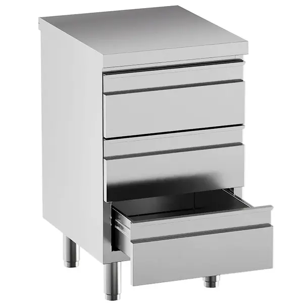 Werkbank | STANDARD LINE EVO | RVS | Laden | 600x700x865(h)mm