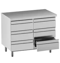 Diamond Werkbank | STANDARD LINE EVO | RVS | Laden | 1000x700x865(h)mm 