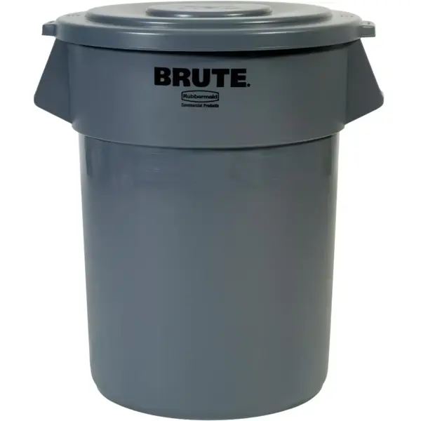 Afvalbak | BRUTE | Kunststof | Grijs | 208.2L | Open | Ø673x838(h)mm