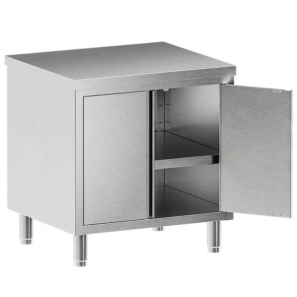 Werkbank | STANDARD LINE EVO | RVS | Draaideuren | 800x700x865(h)mm