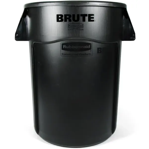 Afvalbak | BRUTE | Kunststof | Zwart | 166.5L | Open | Ø612x796(h)mm