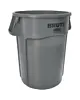Rubbermaid Afvalbak | BRUTE | Kunststof | Grijs | 166.5L | Open | Ø612x796(h)mm 