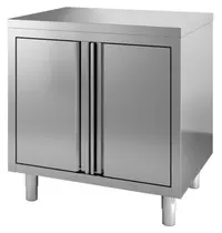 CombiSteel Werkbank | RVS | Draaideuren | 800x700x850(h)mm