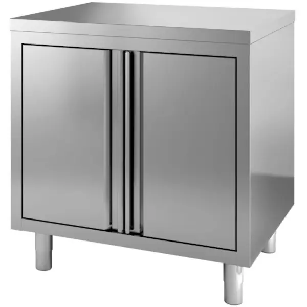 Werkbank | RVS | Draaideuren | 800x700x850(h)mm