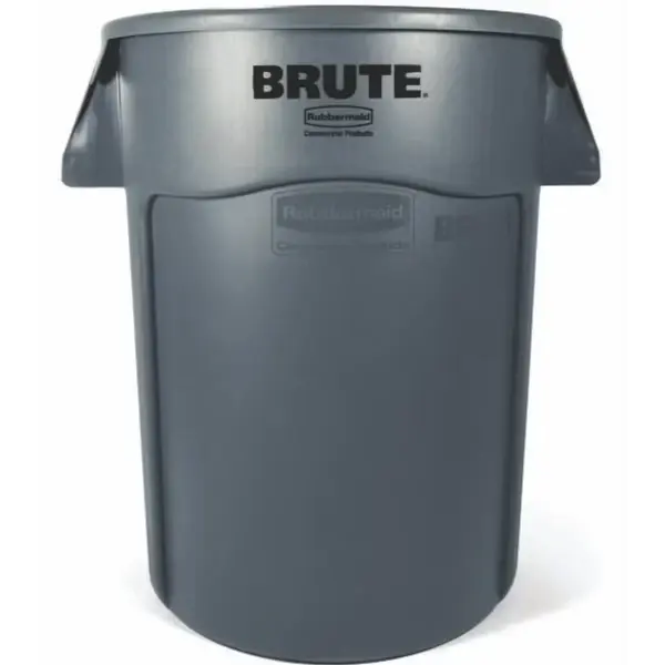 Afvalbak | BRUTE | Kunststof | Grijs | 166.5L | Open | Ø612x796(h)mm