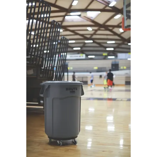 Afvalbak | BRUTE | Kunststof | Grijs | 166.5L | Open | Ø612x796(h)mm