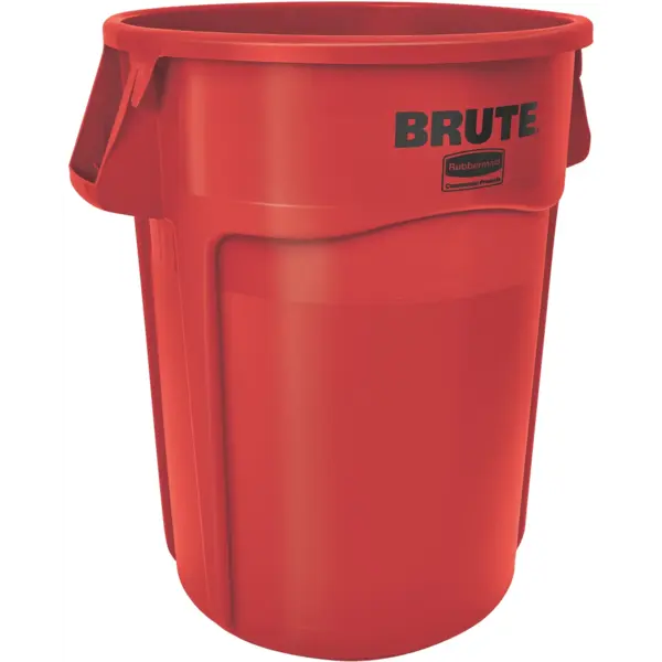 Afvalbak | BRUTE | Kunststof | Rood | 166.5L | Open | Ø612x796(h)mm
