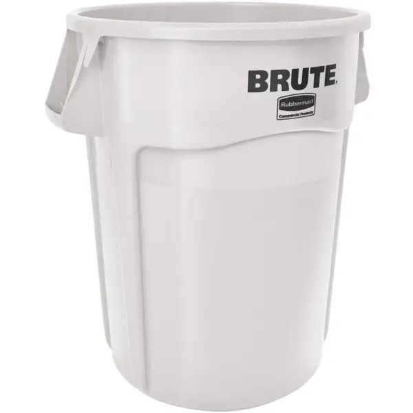 Afvalbak | BRUTE | Kunststof | Wit | 166.5L | Open | Ø612x796(h)mm