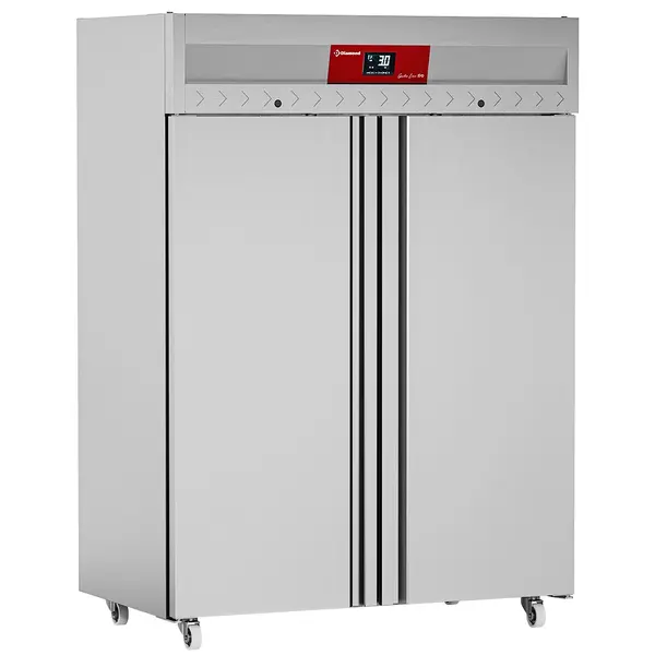 Koelkast | GOLD LINE EVO | 1400L (2/1 GN) | RVS | -2°C/+8°C | Geforceerd | Wielen (Geremd) | 1440x840x2020(h)mm