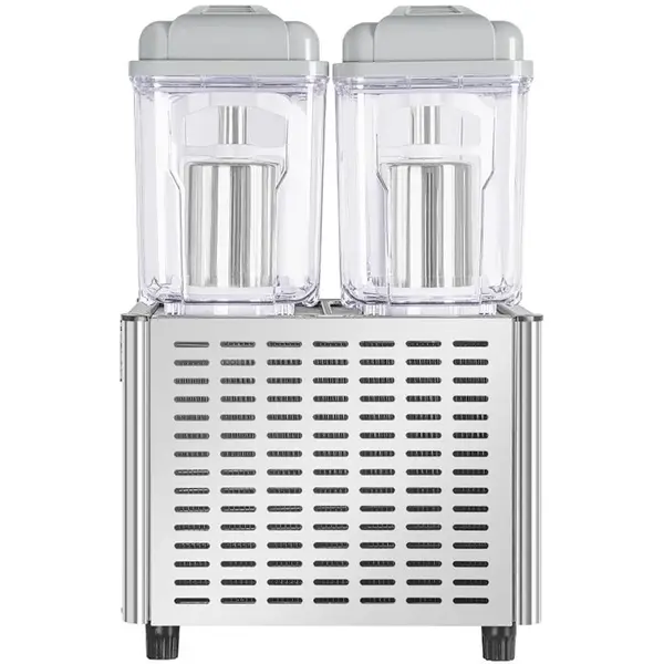 Gekoelde Drankendispenser | G-SERIE | Grijs/RVS | 2x 12L | 0°C/+10°C | 420x450x635(h)mm