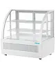 Polar Koelvitrine | C-SERIE | Energiezuinig | 100L | Wit | +2°C/+10°C | Geforceerd | 3 Niveaus | 705x472x687(h)mm 