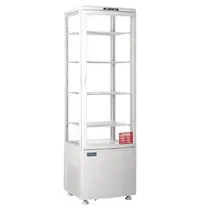 Polar Koelvitrine | C-SERIE | Energiezuinig | 235L | Wit | 0°C/+12°C | Geforceerd | 5 Niveaus | 515x485x1690(h)mm