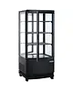Polar Koelvitrine | C-SERIE | Energiezuinig | 86L | Zwart | 0°C/+12°C | Geforceerd | 4 Niveaus | 429x425x980(h)mm 