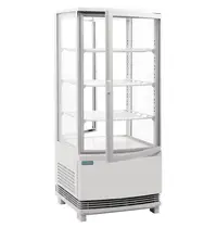 Polar Koelvitrine | C-SERIE | Energiezuinig | 86L | Wit | 0°C/+12°C | Geforceerd | 4 Niveaus | 429x425x980(h)mm