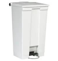 Rubbermaid Pedaalemmer | CLASSIC | Kunststof | Wit | 87L | Klapdeksel | HACCP | 502x410x826(h)mm