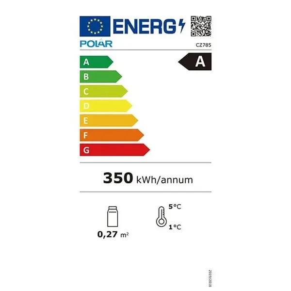 Koelkast | C-SERIE | Energiezuinig | 150L | Wit | +2°C/+8°C | Statisch + Ventilator | Wielen | 600x619x855(h)mm