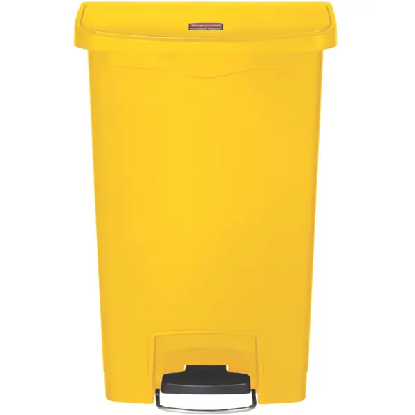 Pedaalemmer | SLIM JIM | Kunststof | Geel | 50L | Klapdeksel | 456x292x719(h)mm