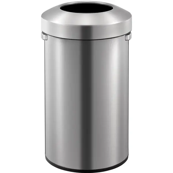 Afvalbak | URBAN BIN | RVS | 90L | Open | Anti Fingerprint | Ø448x750(h)mm