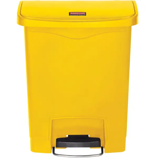 Pedaalemmer | SLIM JIM | Kunststof | Geel | 30L | Klapdeksel | 425x271x536(h)mm