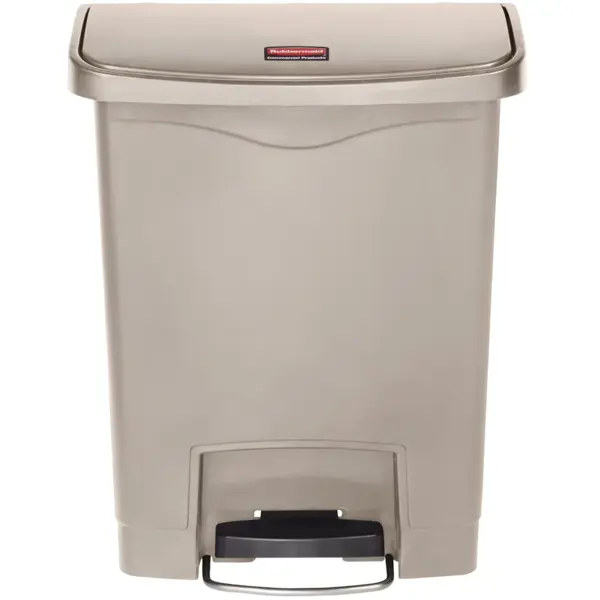 Pedaalemmer | SLIM JIM | Kunststof | Beige | 30L | Klapdeksel | 425x271x536(h)mm