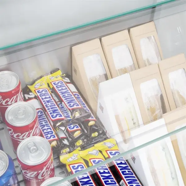 Koelvitrine | G-SERIE | 40L | RVS | +2°C/+6°C | Statisch | 1 Niveau | Zelfbedieining | 676x575x357(h)mm