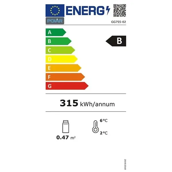 Koelvitrine | G-SERIE | 40L | RVS | +2°C/+6°C | Statisch | 1 Niveau | Zelfbedieining | 676x575x357(h)mm