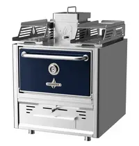 Roaster Grills Houtskooloven | R-SERIES | 250°C/350°C | Maaltijdproductie 95/u | Brandduur 9u (10-12kg Houtskool) | 785x777x1095(h)mm 