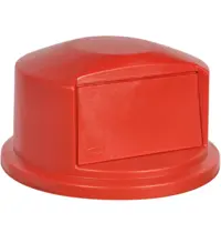 Rubbermaid Deksel | Kunststof | Rood | Rubbermaid BRUTE Afvalbakken | Ø632x318(h)mm