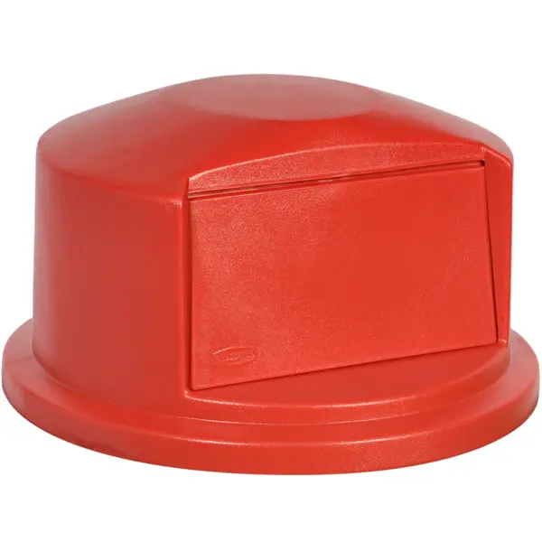 Deksel | Kunststof | Rood | Rubbermaid BRUTE Afvalbakken | Ø632x318(h)mm