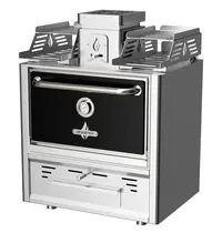 Roaster Grills Houtskooloven | R-SERIES | 250°C/350°C | Maaltijdproductie 65/u | Brandduur 7u (6-8kg Houtskool) | 785x577x1095(h)mm