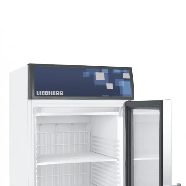 Vrieskast | 461L | Wit/Grijs | -10°C/-25°C | Geforceerd | NoFrost | Temperatuuralarm | Wielen | 670x730x1999(h)mm