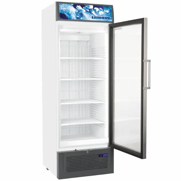 Vrieskast | 461L | Wit/Grijs | -10°C/-25°C | Geforceerd | NoFrost | Temperatuuralarm | Wielen | 670x730x1999(h)mm