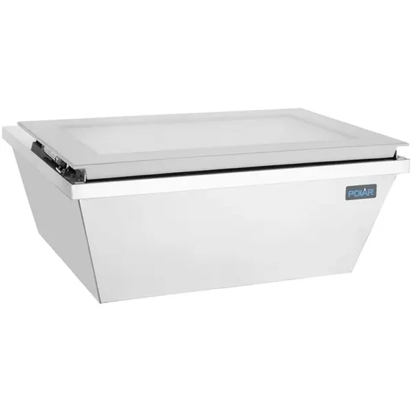 Schepijsvitrine | G-SERIE | RVS | 4x 5L | -15°C/-24°C | Statisch | 865x735x377(h)mm