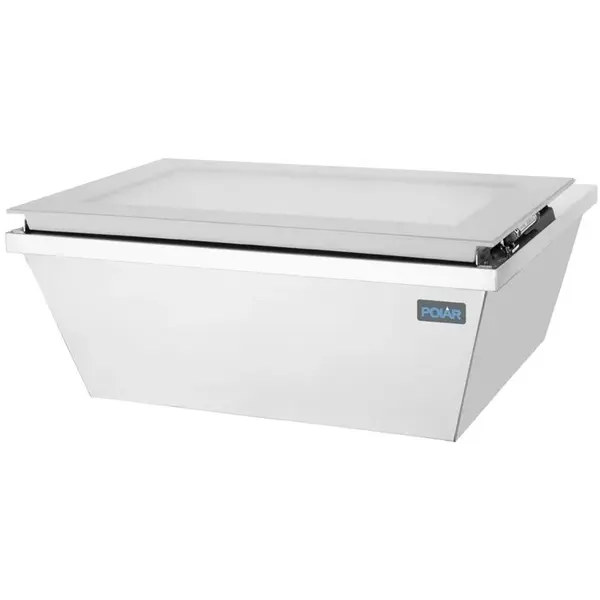 Schepijsvitrine | G-SERIE | RVS | 4x 5L | -15°C/-24°C | Statisch | 865x735x377(h)mm