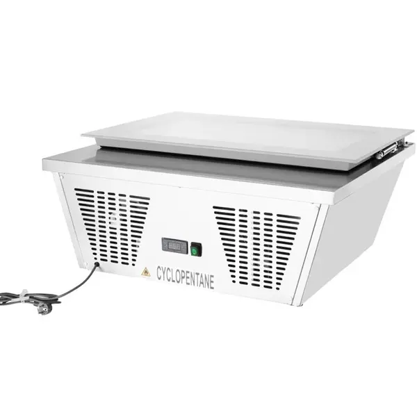 Schepijsvitrine | G-SERIE | RVS | 4x 5L | -15°C/-24°C | Statisch | 865x735x377(h)mm