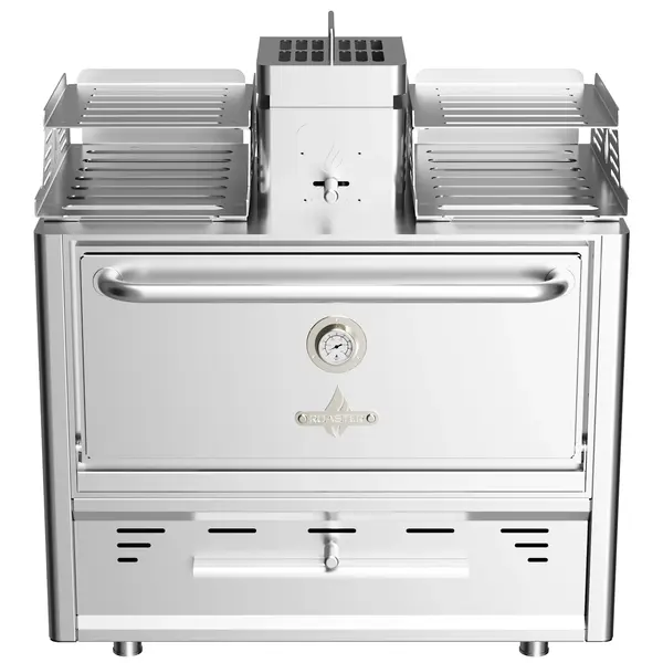 Houtskooloven | R-SERIES | 250°C/350°C | Maaltijdproductie 95/u | Brandduur 9u (10-12kg Houtskool) | 985x577x1095(h)mm