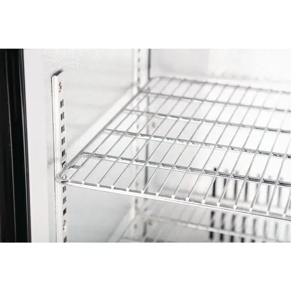 Barkoelkast | G-SERIE | 208L | Zwart | +2°C/+8°C | Statisch + Ventilator | Draaideuren | Wielen | 900x520x900(h)mm