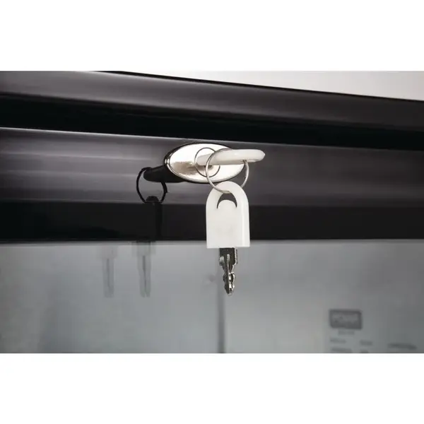 Barkoelkast | G-SERIE | 208L | Zwart | +2°C/+8°C | Statisch + Ventilator | Draaideuren | Wielen | 900x520x900(h)mm