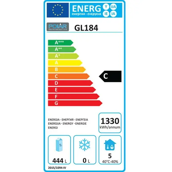 Koelwerkbank | U-SERIE | 634L | 3 Deuren (EN600x400) | +2°C/+8°C | Geforceerd | Wielen (Geremd) | 2020x800x860(h)mm