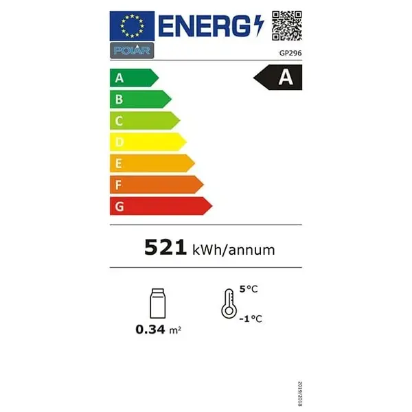Tapasvitrine | G-SERIE | Wit | 6x 1/3 GN | 0°C/+12°C | Statisch | 1 Niveau | 1529x420x292(h)mm