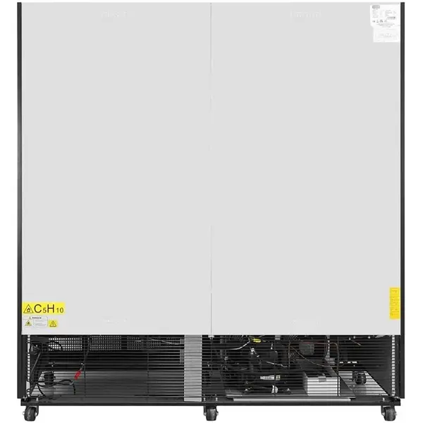 Koelkast | G-SERIE | 1156L | Zwart | +2°C/+8°C | Geforceerd | Draaideuren | Wielen (Geremd) | RGB LED | 1830x764x1963(h)mm