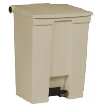Rubbermaid Pedaalemmer | CLASSIC | Kunststof | Beige | 68.1L | Klapdeksel | HACCP | 502x410x673(h)mm