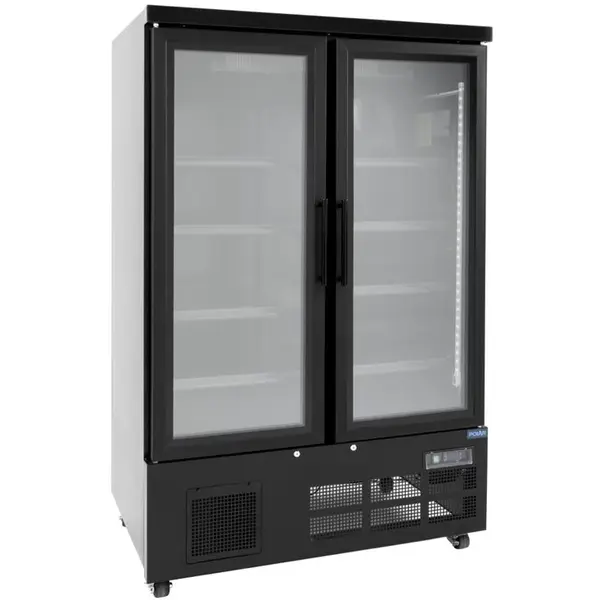 Vrieskast | G-SERIE | 744L | Zwart | -18°C/-22°C | Geforceerd | Draaideuren | Wielen (Geremd) | RGB LED | 1220x764x1963(h)mm