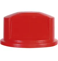 Rubbermaid Deksel | Kunststof | Rood | Rubbermaid BRUTE Afvalbakken | Ø576x311(h)mm