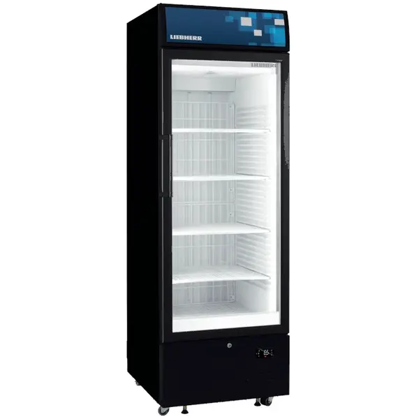 Vrieskast | 461L | Zwart | -10°C/-25°C | Geforceerd | NoFrost | Temperatuuralarm | Wielen | 670x730x1957(h)mm