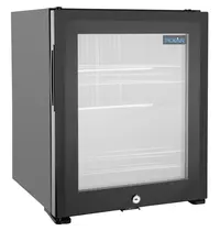 Polar Minibar | G-SERIE | 29L | Zwart | +4°C/+12°C | Statisch + Ventilator | 402x420x500(h)mm
