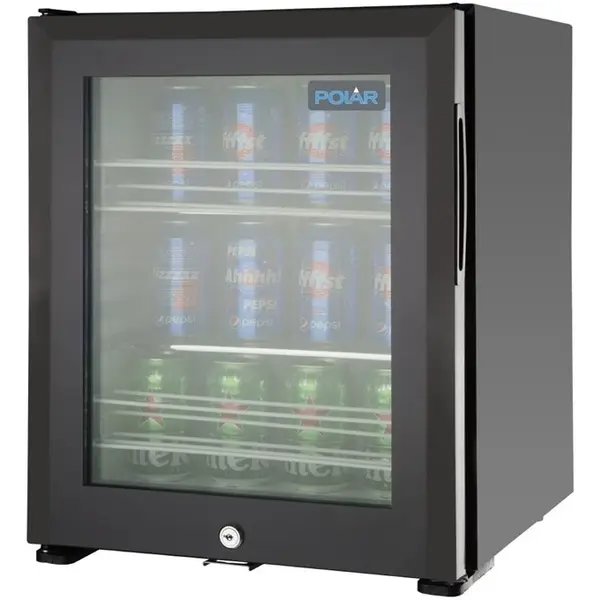 Minibar | G-SERIE | 29L | Zwart | +4°C/+12°C | Statisch + Ventilator | 402x420x500(h)mm
