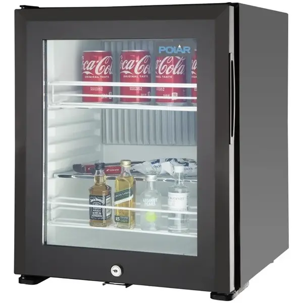 Minibar | G-SERIE | 29L | Zwart | +4°C/+12°C | Statisch + Ventilator | 402x420x500(h)mm