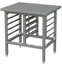 CombiSteel Oven Onderstel | RVS | 8 Niveaus (1/1GN) | 900x800x700(h)mm