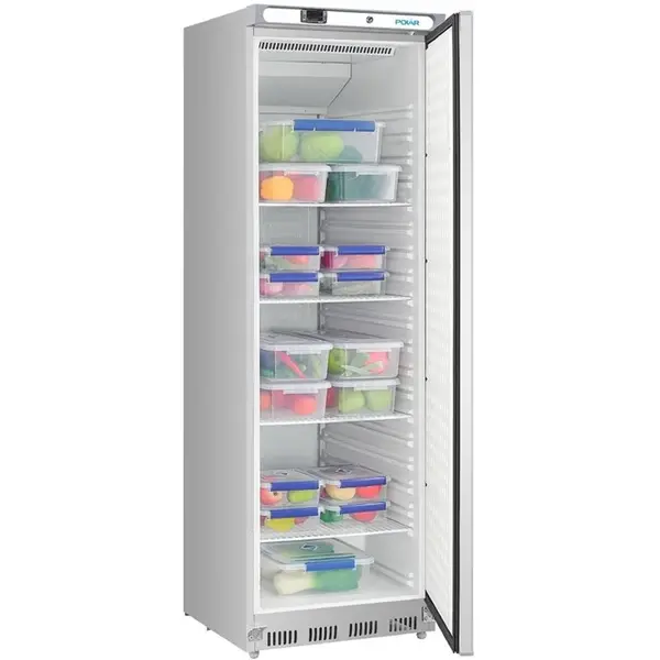 Koelkast | C-SERIE | Energiezuinig | 400L | RVS | +2°C/+5°C | Statisch + Ventilator | Wielen | 600x600x1850(h)mm